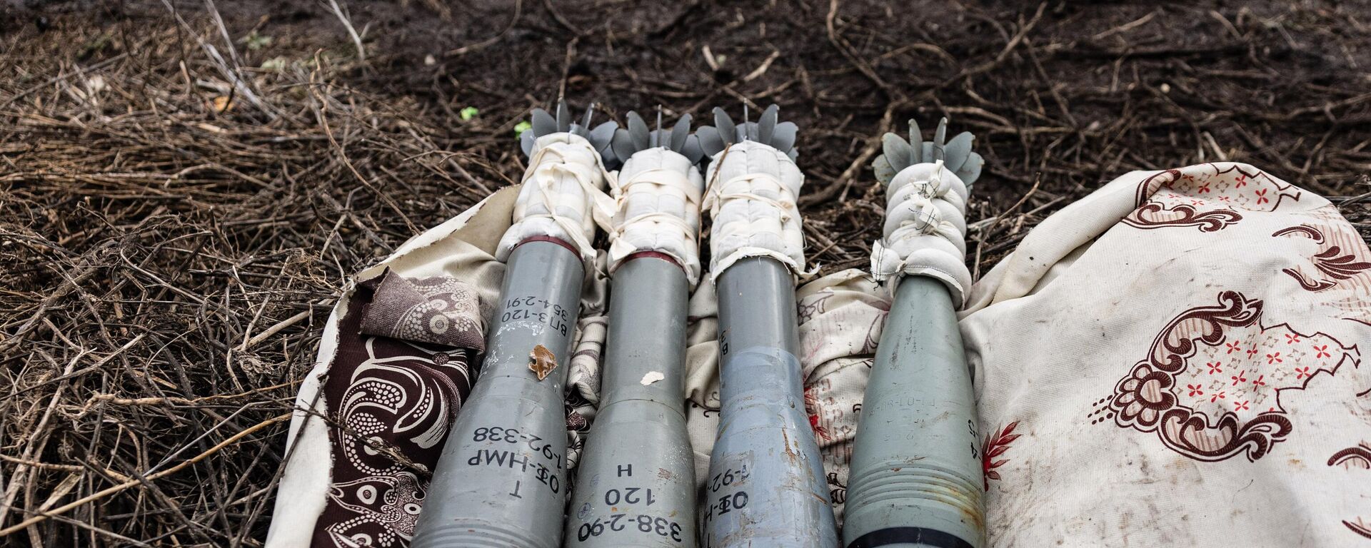 Ukraine's 120mm shells. File photo - Sputnik International, 1920, 20.08.2023