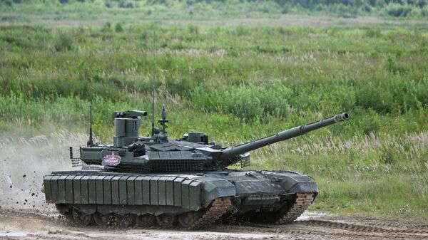Russia's T-90MS tank at the Army-2023 Expo. File photo - Sputnik International