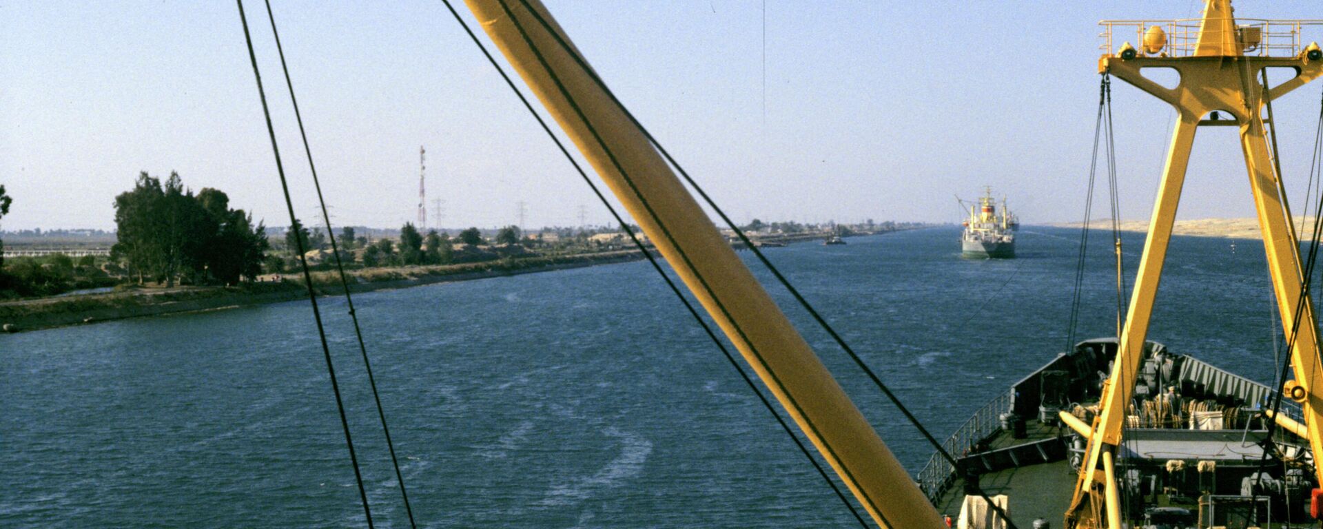 Arab Republic of Egypt. The Suez Canal connects Red Sea and Mediterranean Sea - Sputnik International, 1920, 04.12.2023