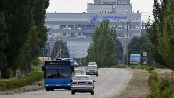 IAEA Delegation Visits Zaporozhye Nuclear Power Plant - Sputnik International