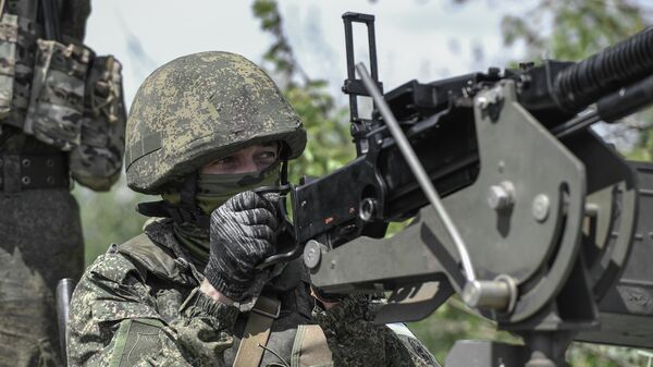  A serviceman from a Russian air defense rapid reaction group. File photo - Sputnik International