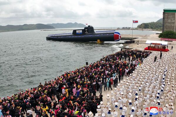 The ceremony for the launch of the submarine was the &quot;beginning of a new chapter&quot; to bolster up the naval forces of North Korea and the country&#x27;s government to &quot;further strengthen the state nuclear deterrence both in quality and quantity and by leaps and bounds for regional and global peace and security,&quot; media reports said. - Sputnik International
