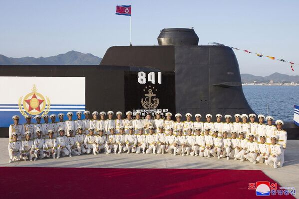 The new submarine will be a cornerstone of Pyongyang&#x27;s maritime strategy.  - Sputnik International