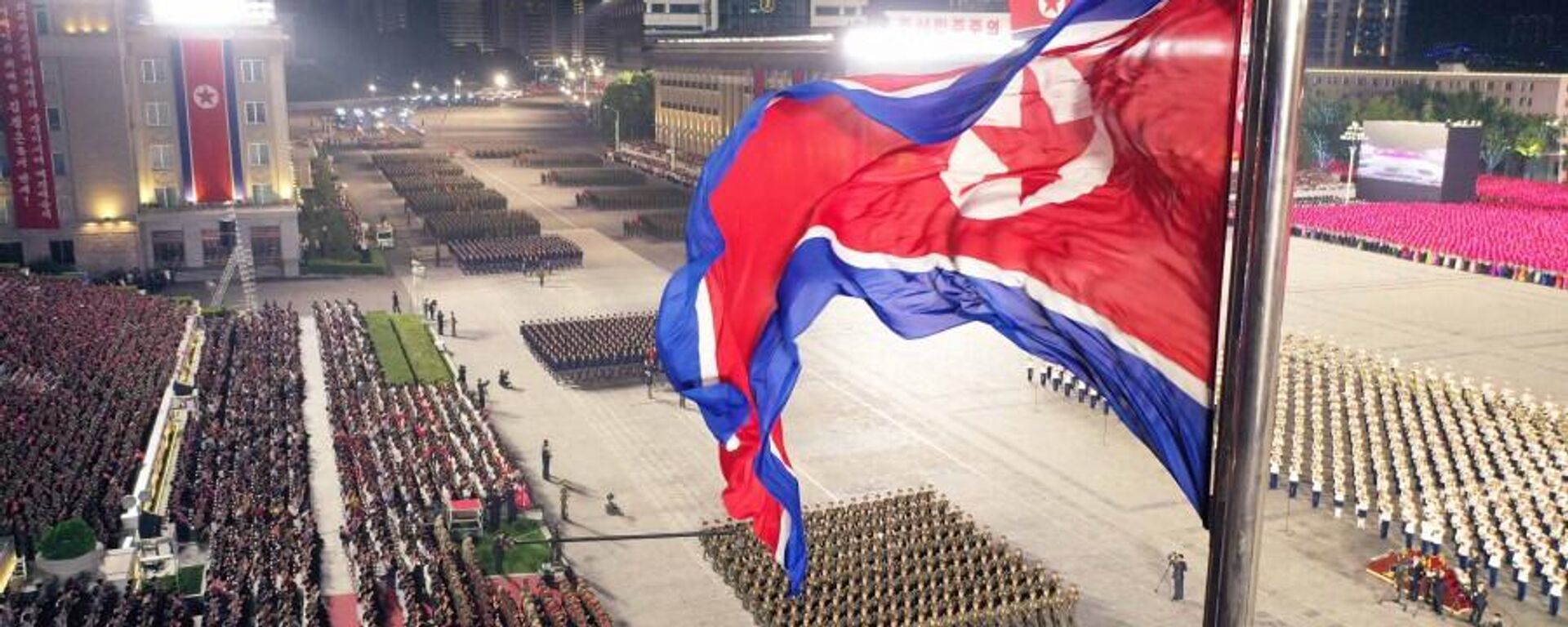 The 75th anniversary of the founding of the DPRK is celebrated with a grand parade in Pyongyang. - Sputnik International, 1920, 16.11.2023