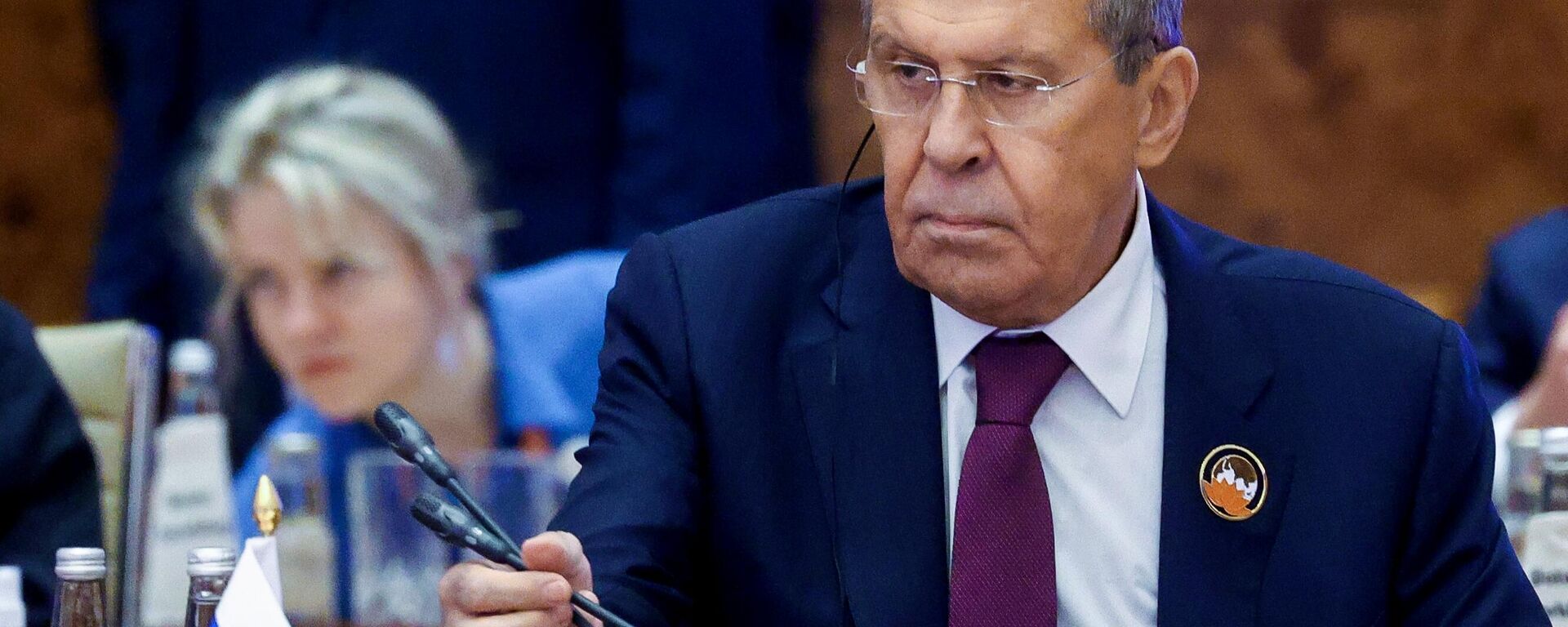 Russian Foreign Minister Sergey Lavrov at the G20 summit  - Sputnik International, 1920, 18.09.2023