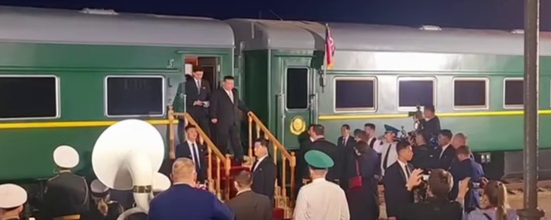 North Korea leader Kim Jong Un arrives in Russia - Sputnik International, 1920, 12.09.2023