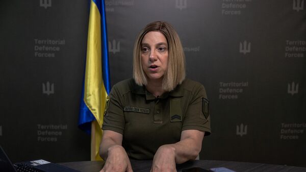 Ukraine's territorial defence force spokesperson Sarah Ashton-Cirillo.File photo - Sputnik International