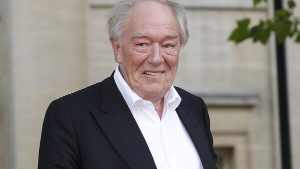 British actor Michael Gambon arrives in Trafalgar Square, in central London, for the world premiere of Harry Potter and The Deathly Hallows: Part 2, the last film in the series, on July 7, 2011. Gambon, who was known to many for his portrayal of Hogwarts headmaster Albus Dumbledore in six of eight “Harry Potter” films, died. He was 82. A statement by his family, issued by his publicist on Thursday, Sept. 28, 2023, said he died following “a bout of pneumonia.”  - Sputnik International