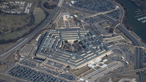 The Pentagon is seen from the air in Washington, DC, on March 2, 2022 - Sputnik International