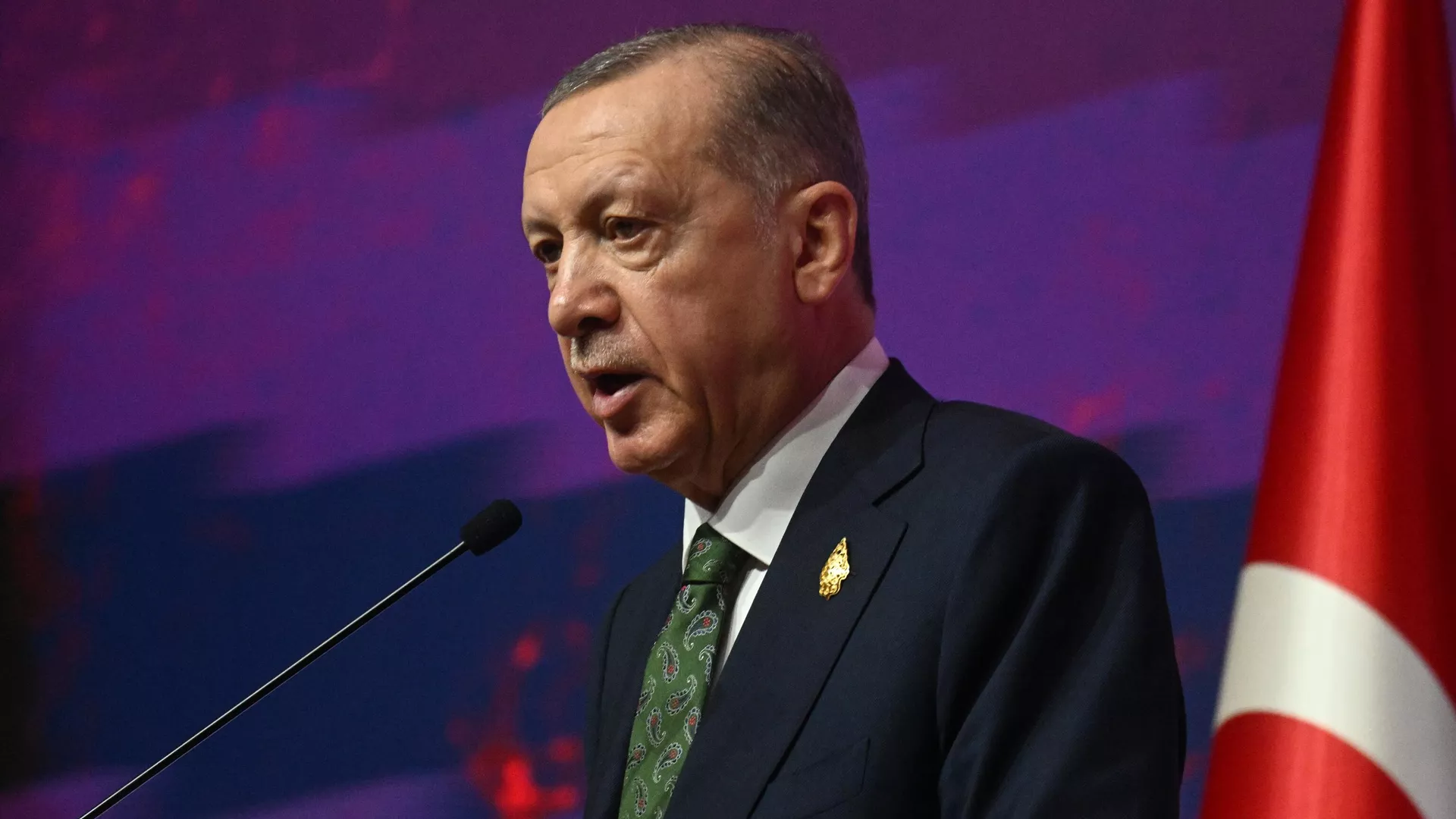 Turkish President Recep Tayyip Erdogan speaks  - Sputnik International, 1920, 13.11.2024