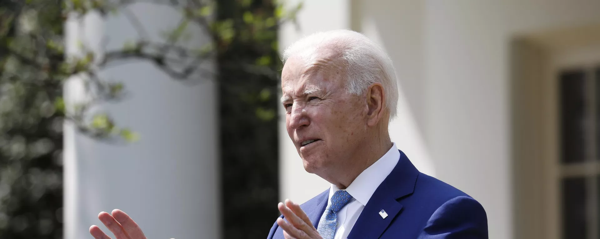 US President Joe Biden speaks in the Rose Garden at the White House - Sputnik International, 1920, 07.11.2024