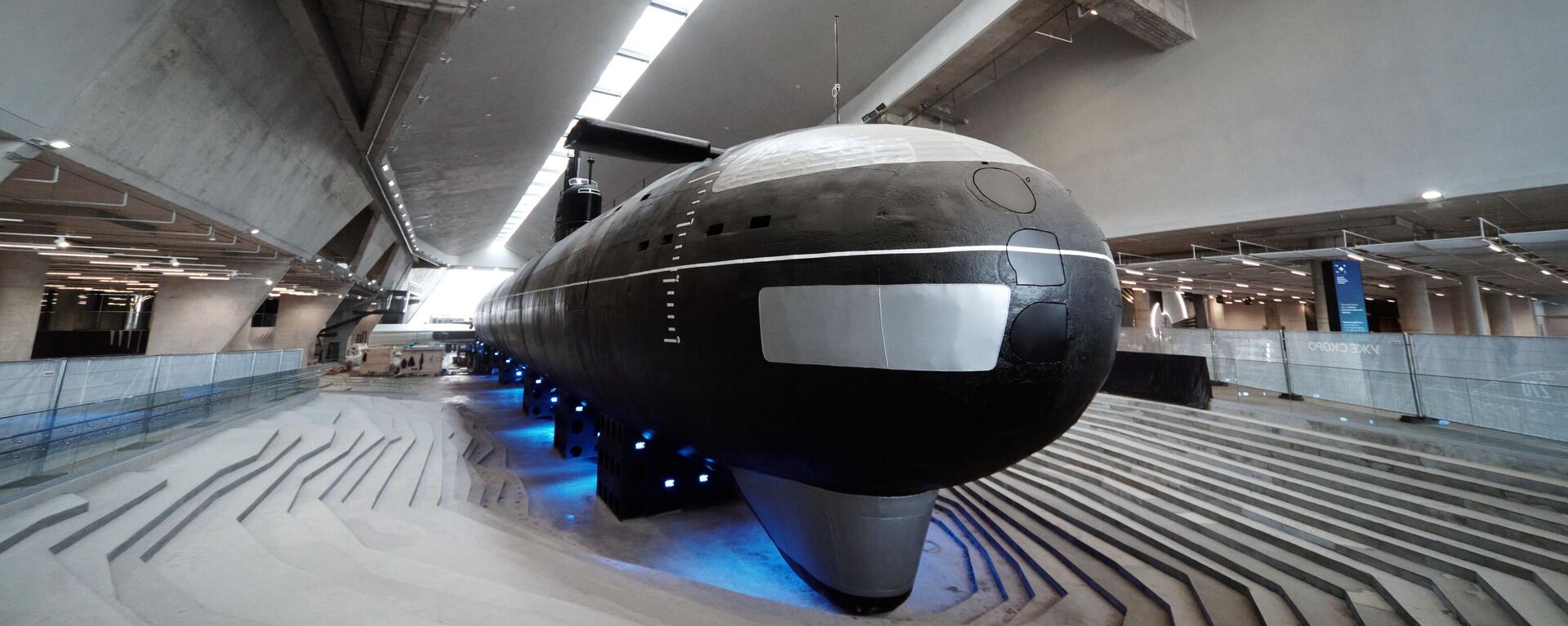 The K-3 Leninsky Komsomol nuclear submarine undergoing internal restoration at the  Kronstadt Naval Museum. - Sputnik International, 1920, 04.10.2023