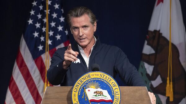 California Gov. Gavin Newsom speaks in Sacramento, Calif., Jan. 10, 2023. - Sputnik International