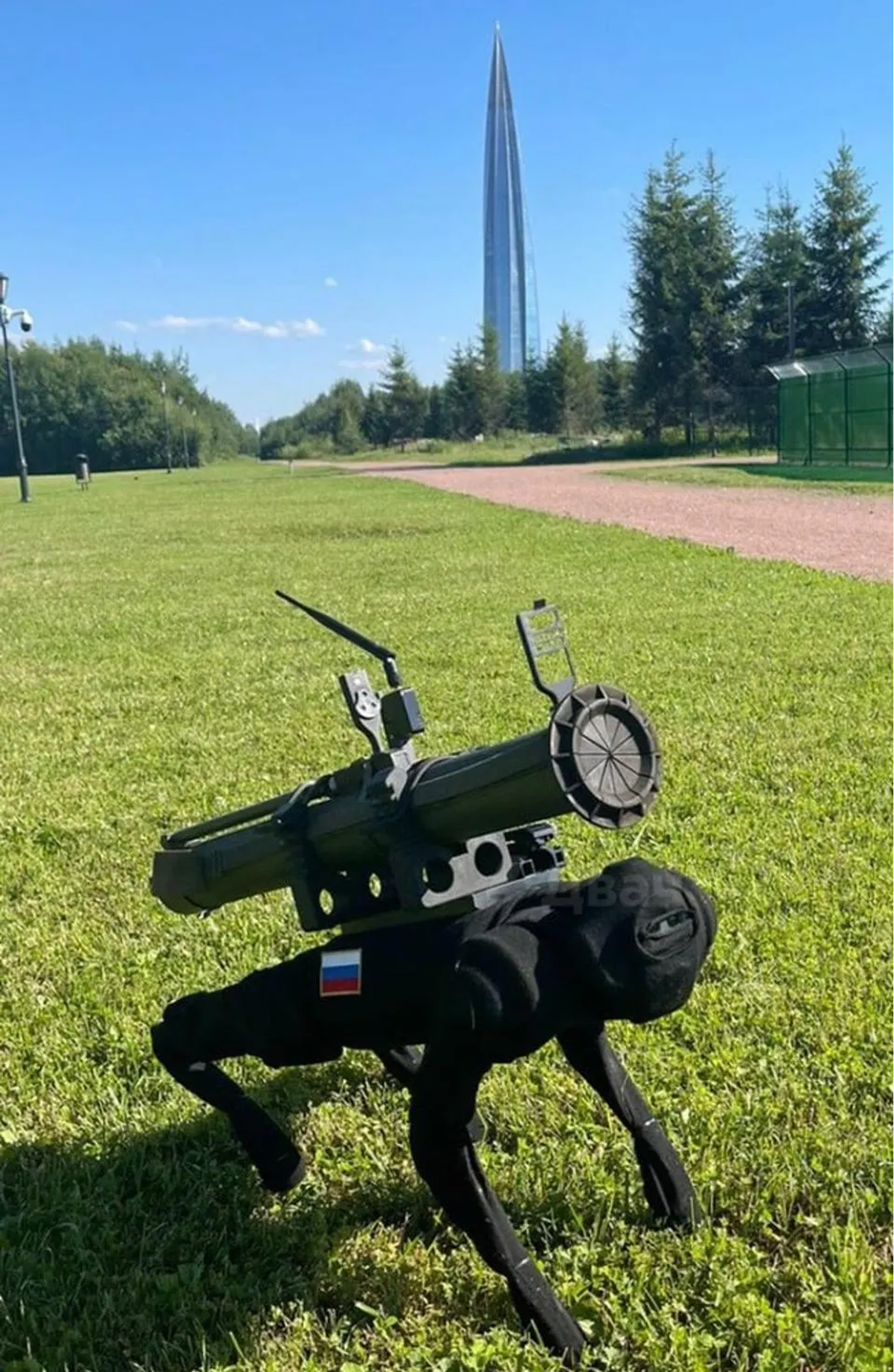 RPG launcher-equipped robot dog design by Russian company Intellect Machine. - Sputnik International, 1920, 20.10.2023