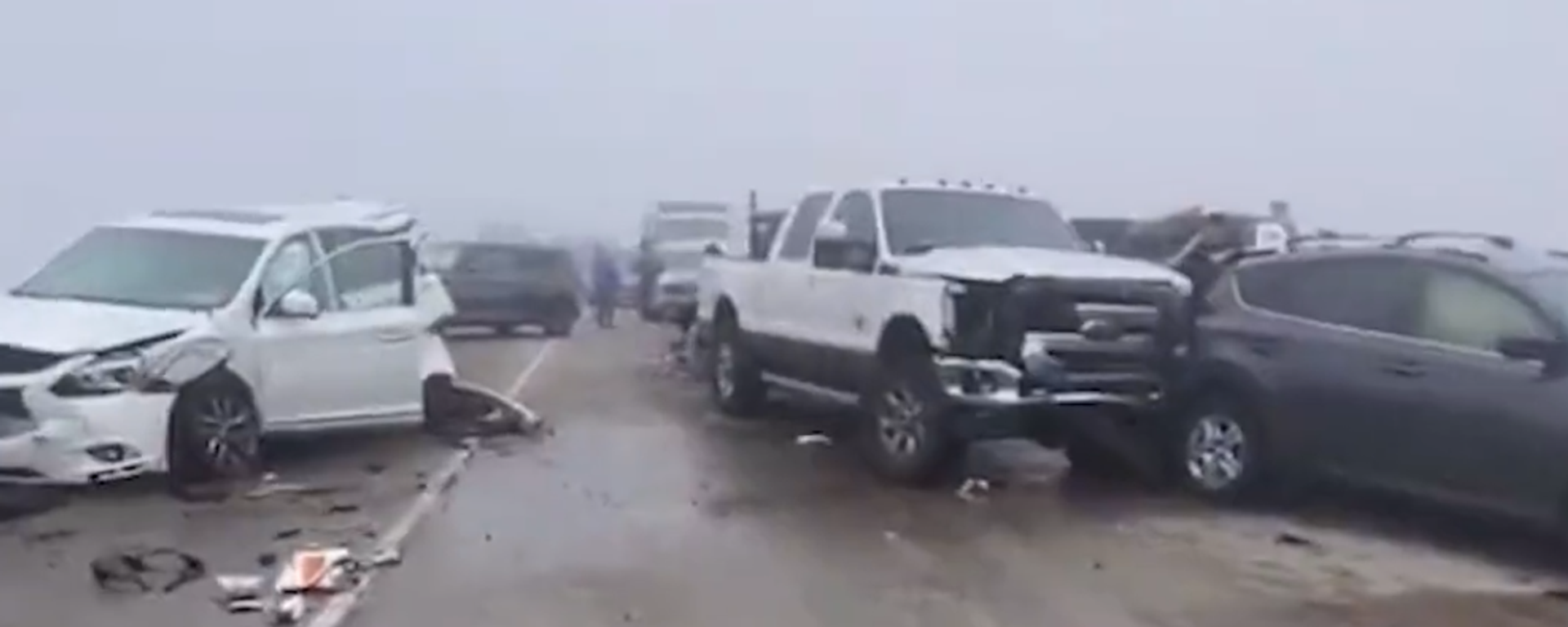 Multicar Pileup on Interstate 55 in Louisiana, USA, October 23, 2023 - Sputnik International, 1920, 24.10.2023