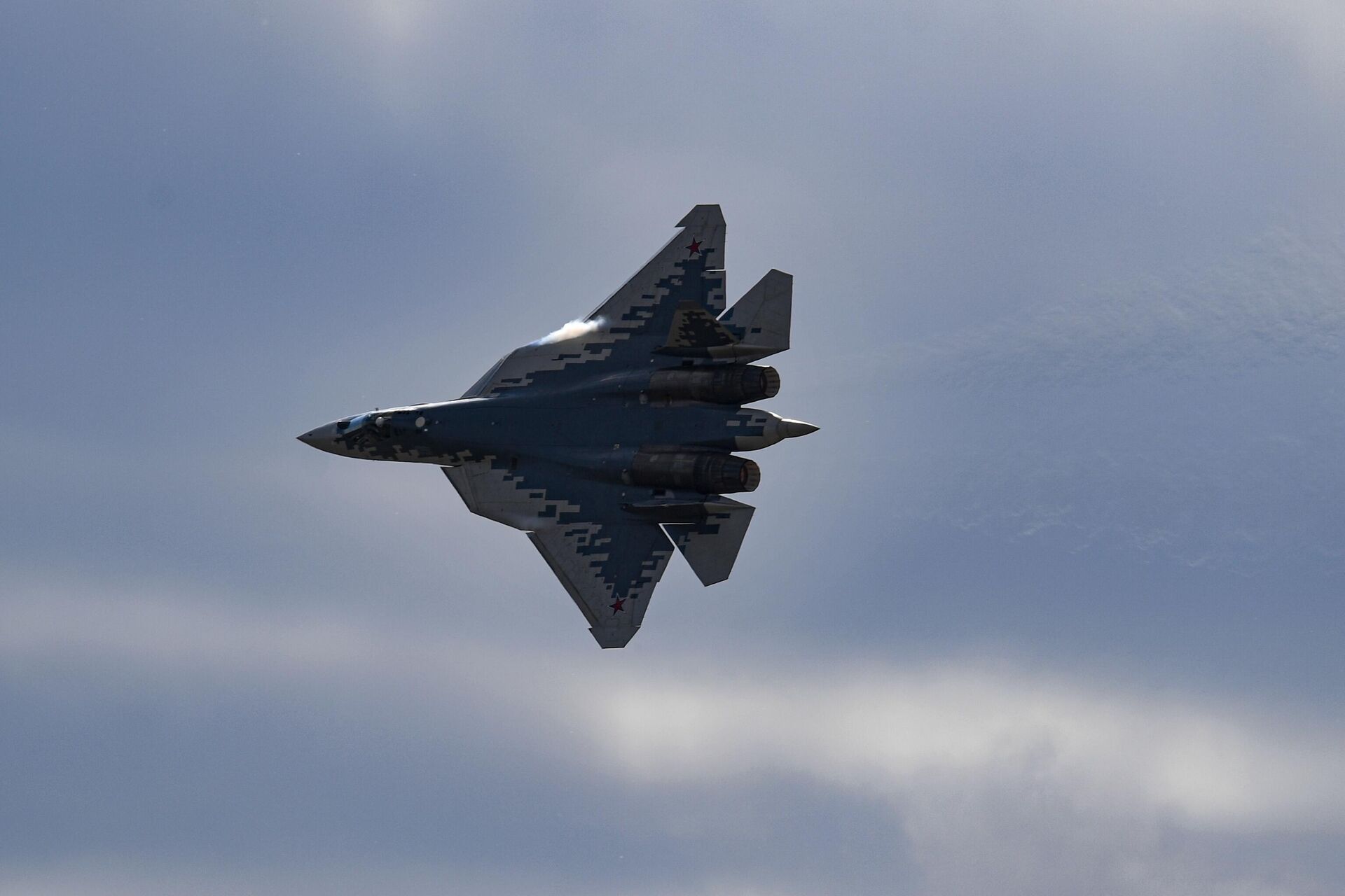 Russia's Su-57 fighter jet. File photo - Sputnik International, 1920, 28.07.2024