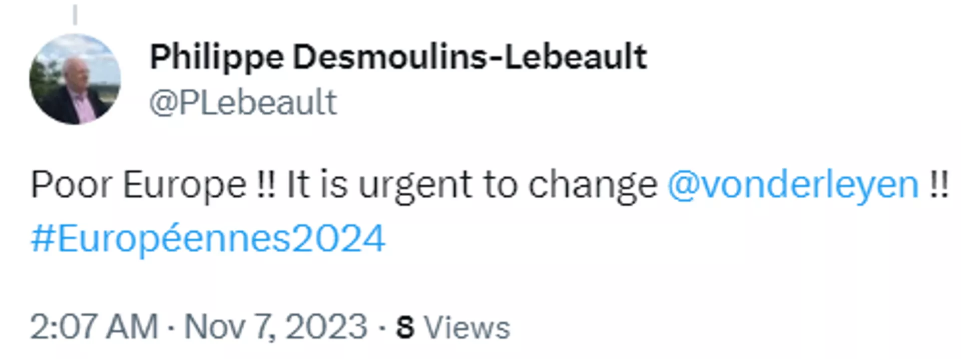 Screenshot of X post. - Sputnik International, 1920, 07.11.2023