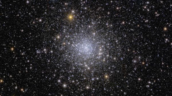 This sparkly image shows Euclid’s view on a globular cluster called NGC 6397. Globular clusters are collections of hundreds of thousands of stars held together by gravity.

Located about 7800 light-years from Earth, NGC 6397 is the second-closest globular cluster to us. Together with other globular clusters it orbits in the disc of the Milky Way, where the majority of stars are located. - Sputnik International