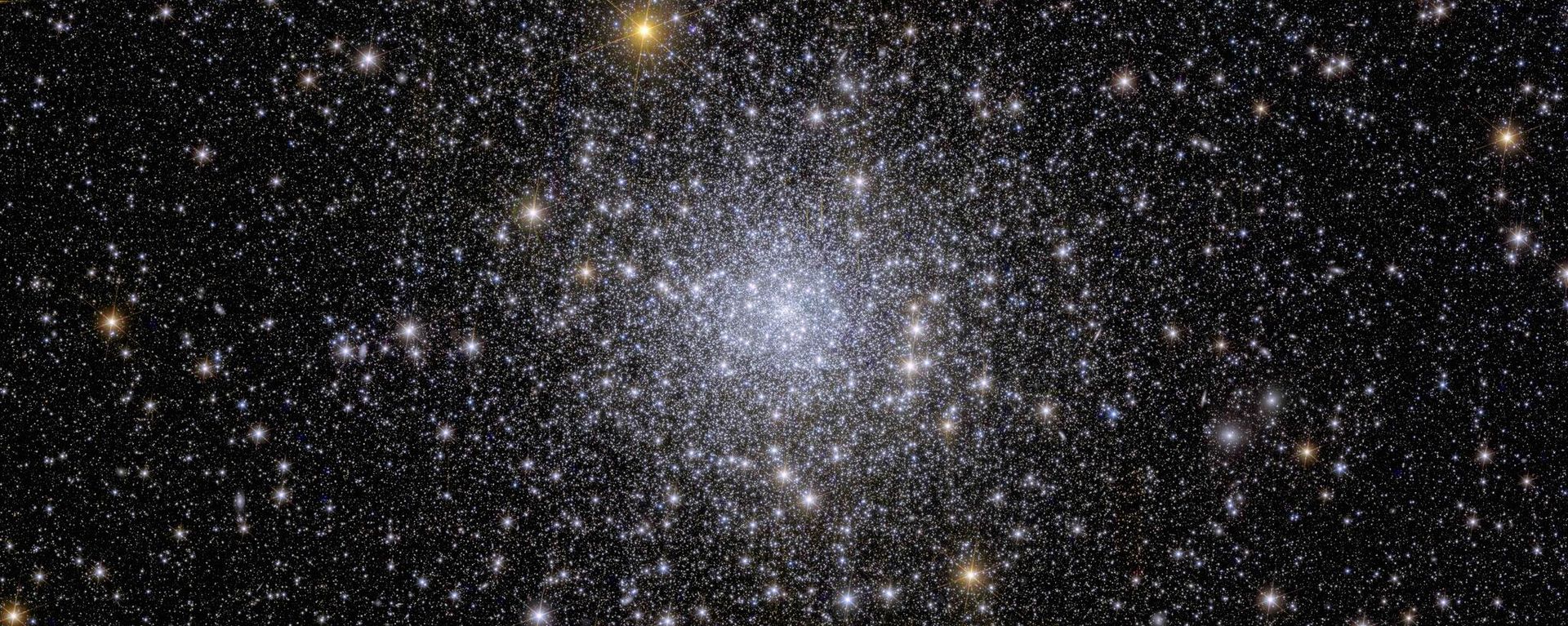 This sparkly image shows Euclid’s view on a globular cluster called NGC 6397. Globular clusters are collections of hundreds of thousands of stars held together by gravity.

Located about 7800 light-years from Earth, NGC 6397 is the second-closest globular cluster to us. Together with other globular clusters it orbits in the disc of the Milky Way, where the majority of stars are located. - Sputnik International, 1920, 15.09.2026