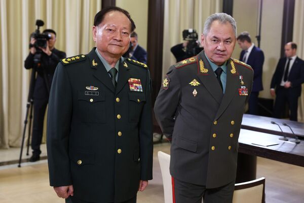 Sergei Shoigu praised the level of military cooperation between Russia and China, while stressing that it was not aimed against other countries. - Sputnik International