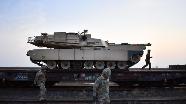 An Abrams tank. File photo - Sputnik International