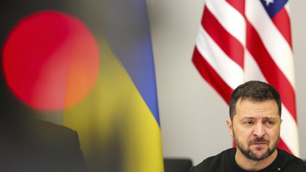 Ukraine's President Volodymyr Zelensky - Sputnik International