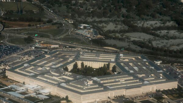 The Pentagon in Arlington, Virginia outside Washington, DC is seen in this aerial photograph, April 23, 2015.  - Sputnik International