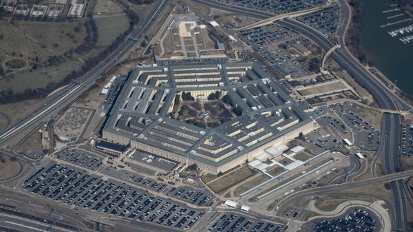 The Pentagon is seen from the air in Washington, DC, on March 2, 2022.  - Sputnik International