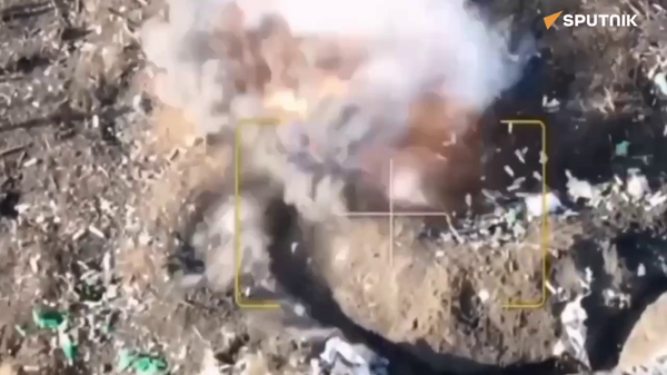Kamikaze Drones Wipe out Ukrainian Infantry Near Artemovsk - Sputnik International