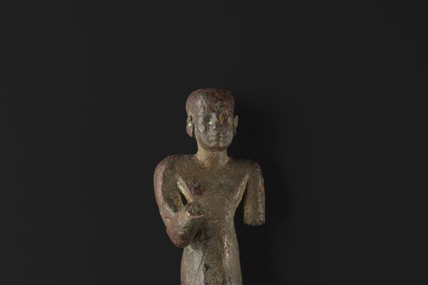 Leaded bronze figurine of a priest, Third Intermediate Period (about 1069-656 BC © National Museums Scotland - Sputnik International