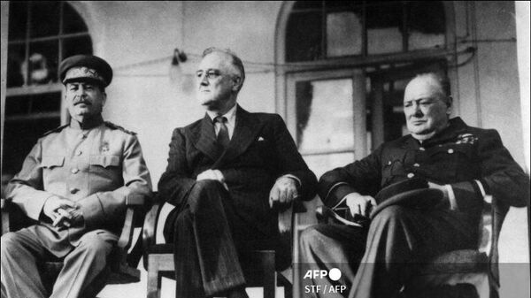 The Tehran Conference (November 28, 1943 – December 1, 1943).  - Sputnik International