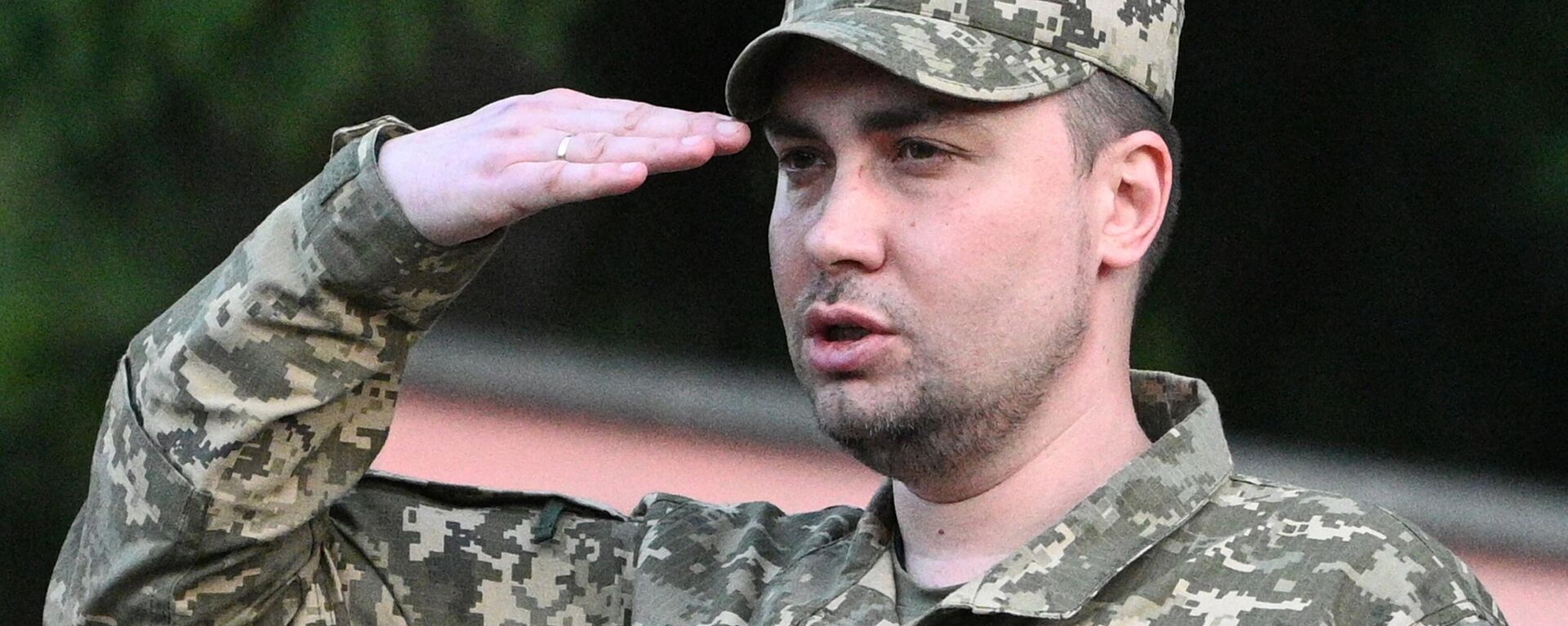 Head of Ukraine's Military Intelligence Kyrylo Budanov attends an event for the return of commanders of Ukrainian forces who took part in the battle of the Azovstal steel plant in Mariupol, Donetsk region. Summer 2023. - Sputnik International, 1920, 28.11.2023