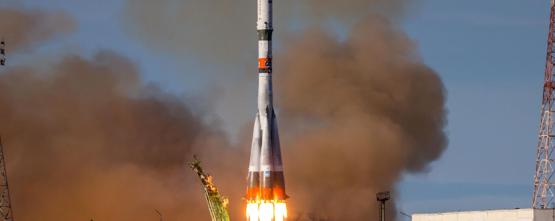 The launch of the Progress MS-25 cargo ship on a Soyuz-2.1a carrier rocket from the Baikonur Cosmodrome on December 1, 2023. - Sputnik International, 1920, 01.12.2023