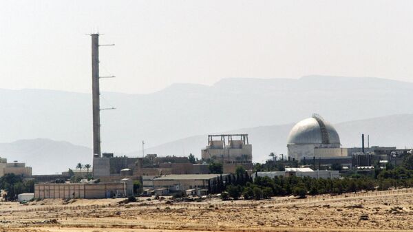 Partial view of the Dimona nuclear power plant in Israel's Negev desert in the south of the country. File photo - Sputnik International