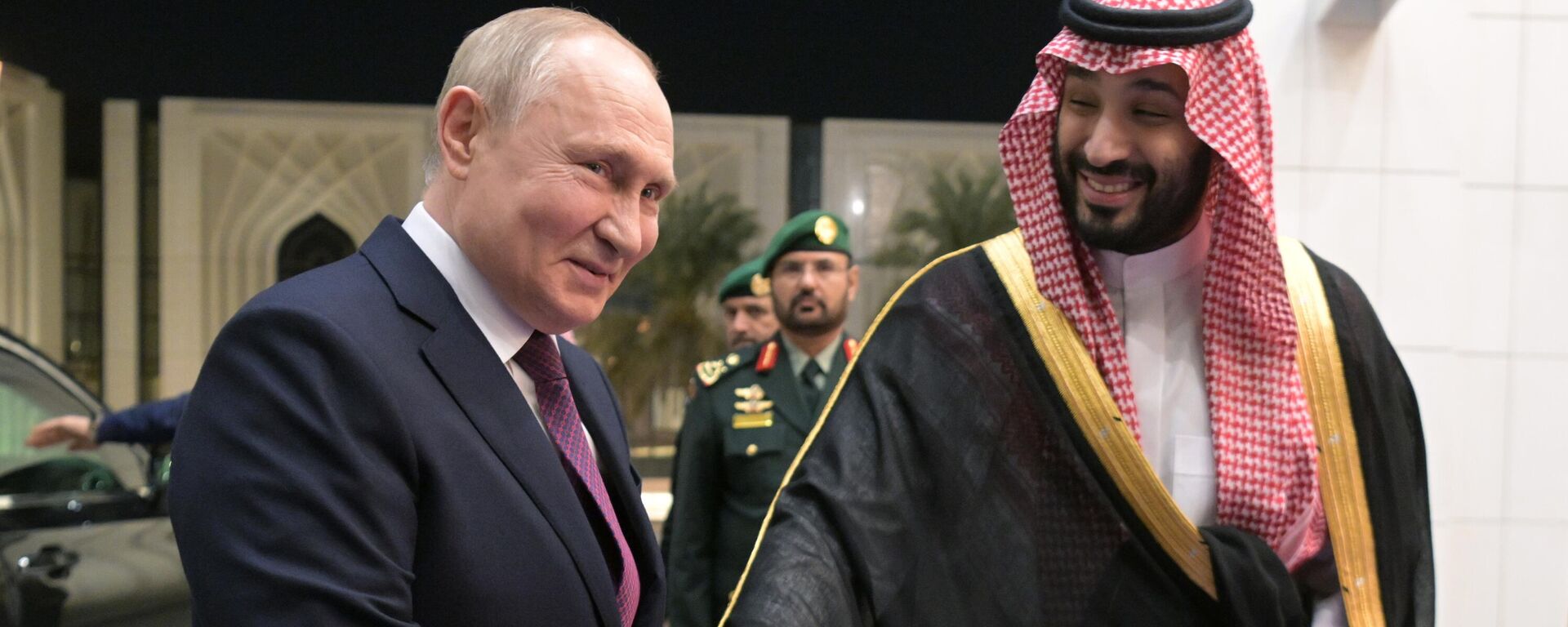 Vladimir Putin and Crown Prince Mohammed bin Salman - Sputnik International, 1920, 08.12.2023