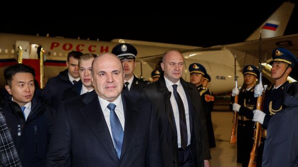 Russian PM Mishustin Arrived in China on a working visit - Sputnik International