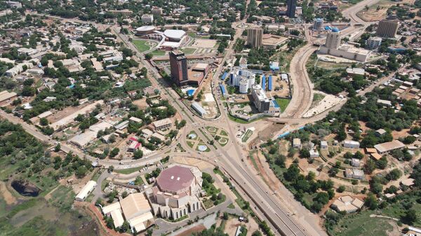 This arial view from July 29, 2021 shows a general view of Niger's capital Niamey - Sputnik International