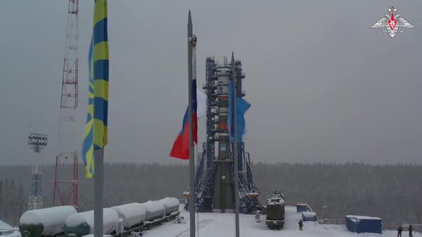 Russia Launches Satellite-Carrying Soyuz Rocket at Plesetsk Cosmodrome - Sputnik International