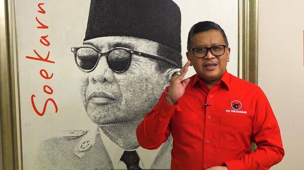 Hasto Kristiyanto, Secretary General of Indonesia's ruling party, the Democratic Party of Struggle (PDI-P) - Sputnik International
