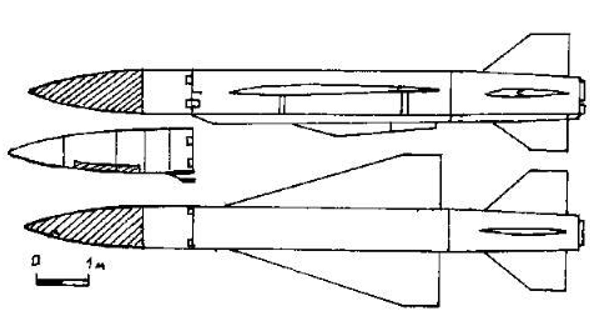 Kh-22 and Kh-22MP anti-ship cruise missiles. - Sputnik International, 1920, 30.12.2023