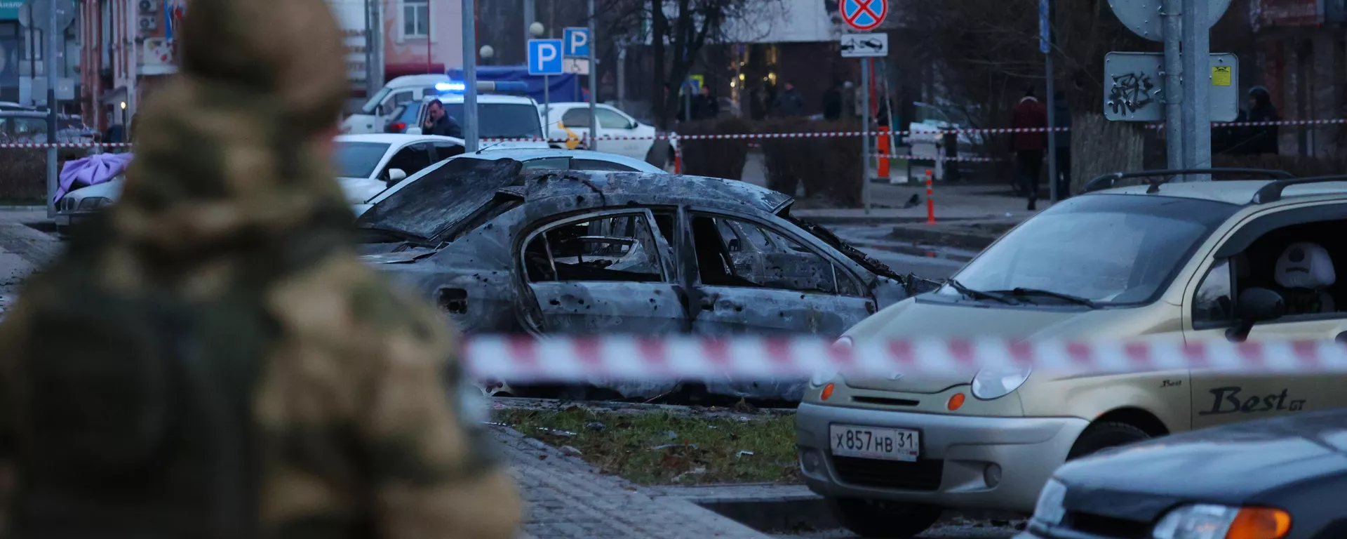 Aftermath of Ukrainian shelling of Belgorod city center - Sputnik International, 1920, 04.06.2024