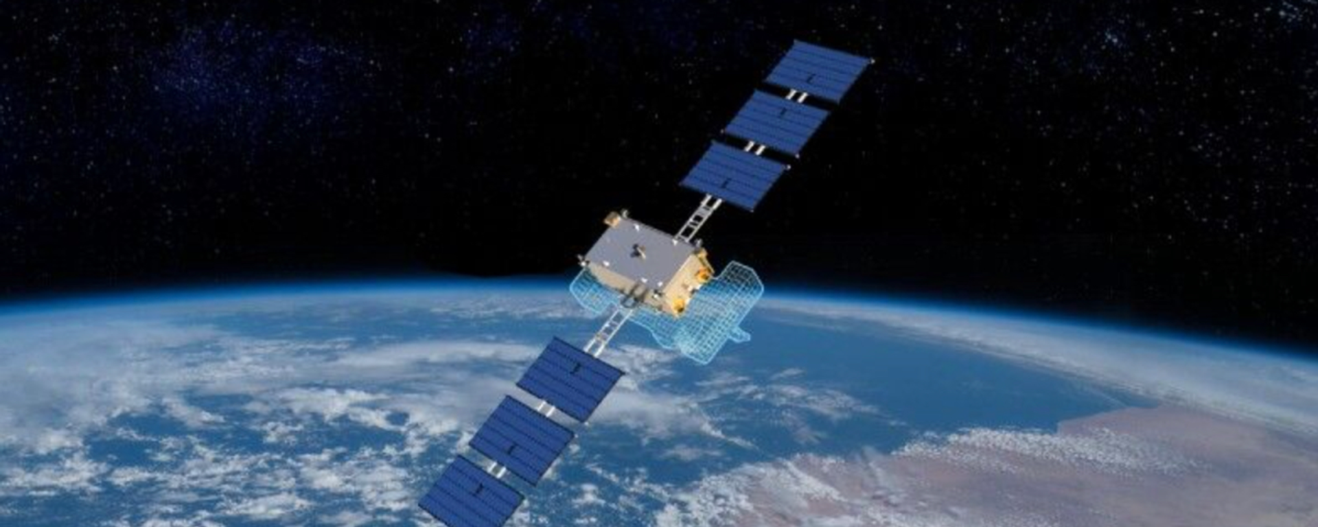 Artist's impression of the Khayyam earth imaging satellite. Artist's impression of the Khayyam earth imaging satellite. - Sputnik International, 1920, 26.12.2025