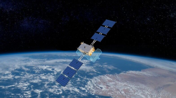 Artist's impression of the Khayyam earth imaging satellite. - Sputnik International