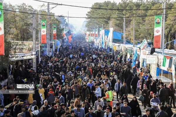 The bombing occurred when a mourning procession marking the anniversary of Soleimani&#x27;s assassination was taking place.Above: Aftermath of the terrorist attack in Kerman on January 3. - Sputnik International