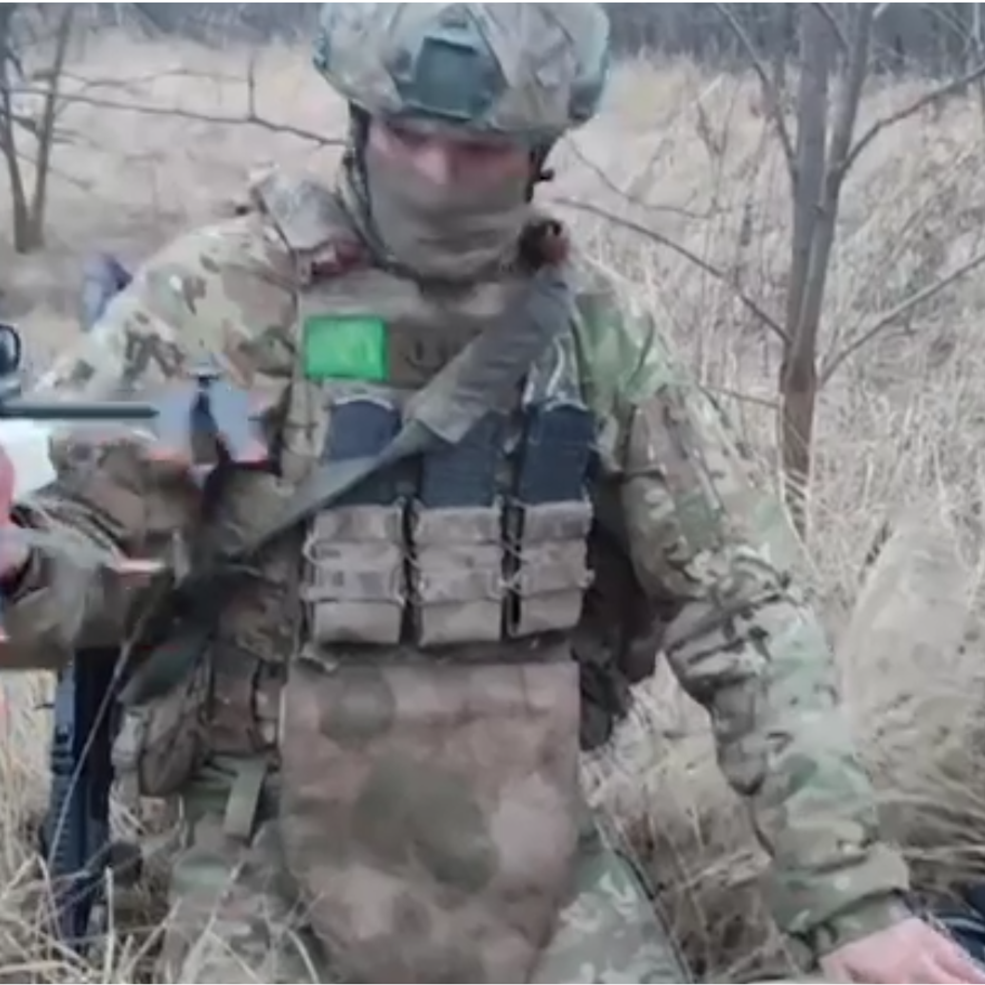 Watch Russian Reconnaissance Group Decimate Ukrainian Outpost