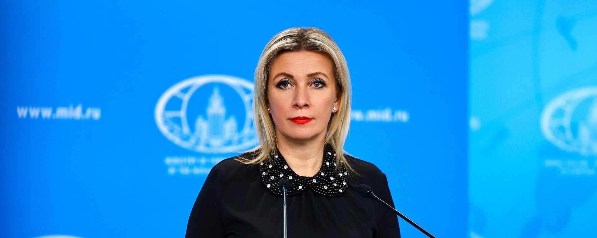 Russian Foreign Ministry’s spokeswoman Maria Zakharova attends her weekly briefing in Moscow, Russia - Sputnik International, 1920, 06.01.2024