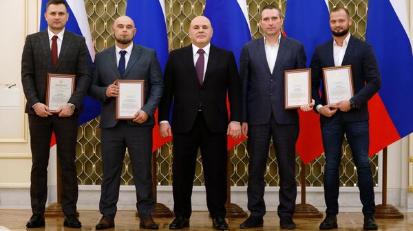 Russian Prime Minister Mikhail Mishustin presented the 2023 Government Media Awards - Sputnik International