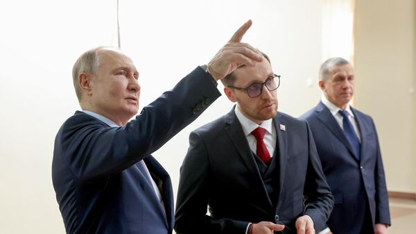 Vladimir Putin in Khabarovsk, Russia's Far East - Sputnik International