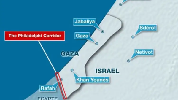 Philadelphi Corridor between Egypt and Gaza. - Sputnik International