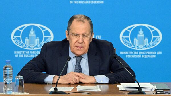 Russian Foreign Minister Sergey Lavrov - Sputnik International
